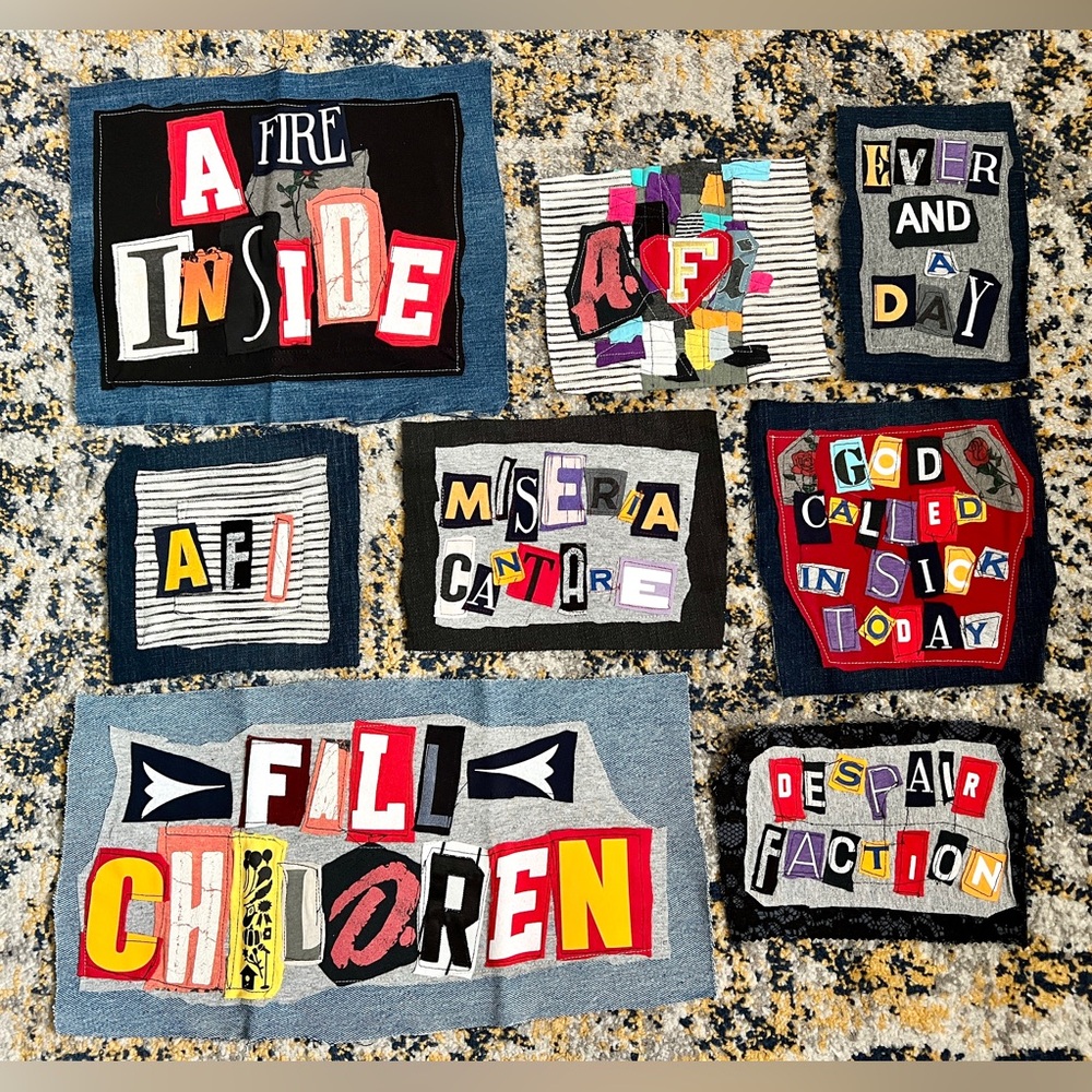 Ransom Note Patch - A Fire Inside - Picture 4 of 13